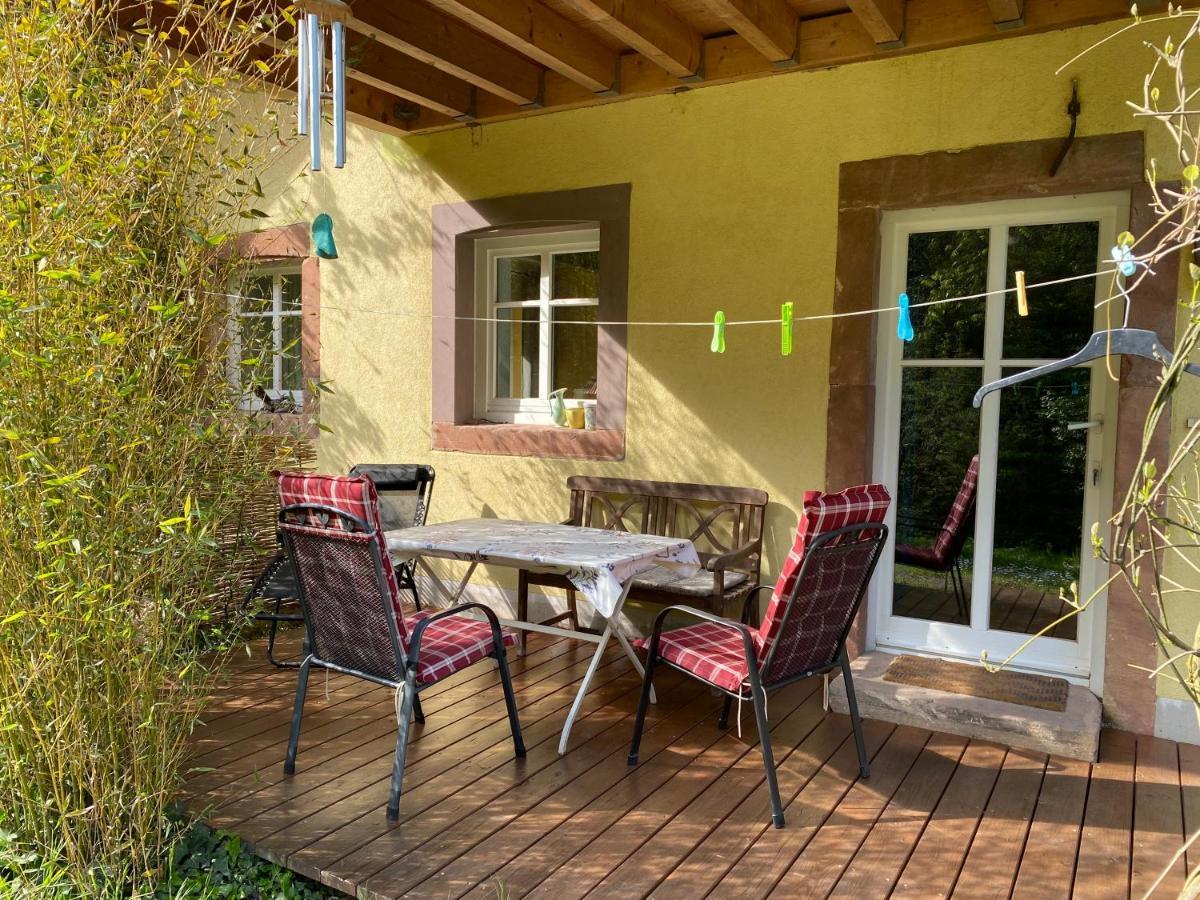 Ferienwohnung Suedliche Weinstrasse Zwischen Wald Und Reben Klingenmünster 外观 照片